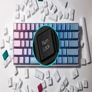 Using the numeric keys on the keyboard as a mouse